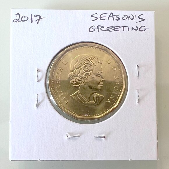 2017 O Canada, Wedding, Birthday, Newborn & Peace and Joy Special Strike Loonies - Picture 12 of 13